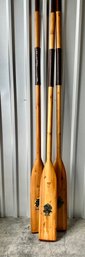 Three Large Decorative Oars -Local Pick Up