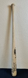 Dave Valle Signed Used Bat -local Pick Up