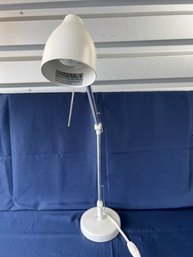 30 Tall White Articulated Desk Lamp.