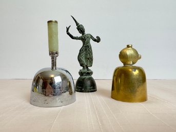 Three Vintage Asian Bells