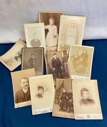 Lot Of Vintage Cabinet Photos