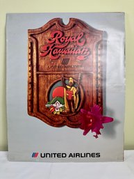 United Airlines Royal Hawaiian Poster