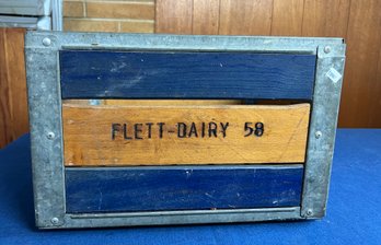 1958 Flett-Dairy Crate