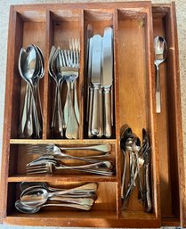 Calderoni Flatware Made In Italy In Wooden Case