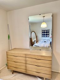 Link-Taylor Mid Century Mahogany Dresser With Mirror