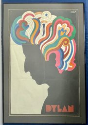 Framed Vintage Dylan Poster ~ Milton Glaser