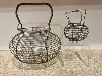 2 Wire Baskets