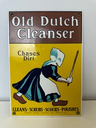 Old Dutch Cleanser Sign
