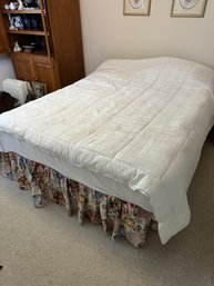 Queen Bed Mattress And Frame With Bedding
