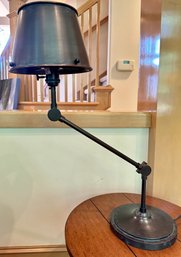 Heavy Metal Adjustable Table Lamp