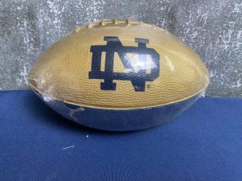 Notre Dame Foam Football In Plastic