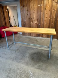Large Butcher Block Table By Boos Block  *Local Pick Up Only*