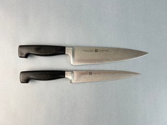 Two German J A Henckels Chefs Knives