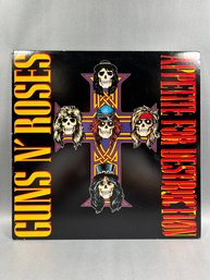 Guns And Roses Appetite For Destruction Vinyl Record