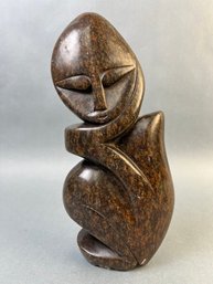 Carved Soapstone Figurine.