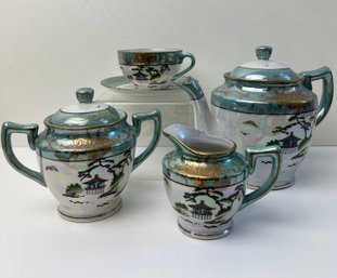 Antique Japanese Tea Tableware Set
