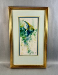 Susan LeBow - Framed Print Of Fish