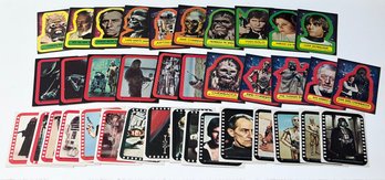 Vintage 1977 Star Wars Topps Stickers Trading Cards