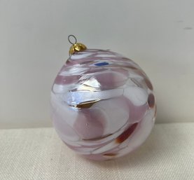 Vintage Pinn Blown Glass Christmas Ornament