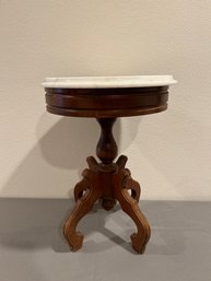 Italian Marble Top Side Table