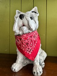 Vintage Ceramic Outdoor Dog