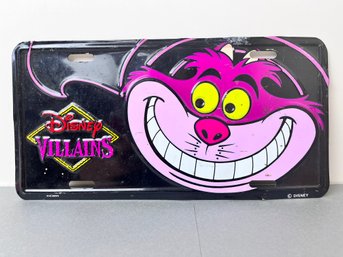 Disneys Villains License Plate.