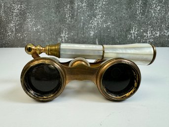 Mardhand Paris Mother Of Pearl Opera Glasses