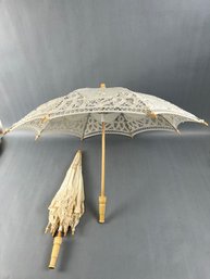 2 Lacey Parasols. *Local Pickup Only*