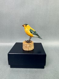 Small Yellow Breasted Bird - 3 Inches