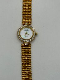 Gold Tone Ladies Quartz Wristwatch  #2