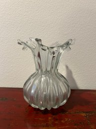1984 Murano Glass Modernist Vase