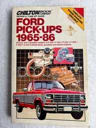 Vintage 1965-86 Ford Pick Ups Repair & Tune Up Guide Book