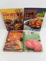 4 Cook Books.