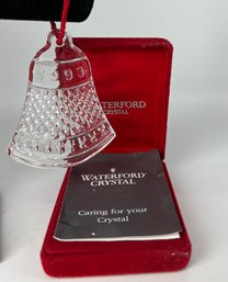 Waterford Crystal 1993 Christmas Bell Ornament