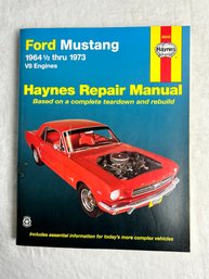 Vintage 1964-1973 Haynes Ford Mustang Repair Manual