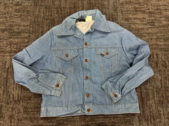 Vintage Sears And Roebucks Western Denim Jacket