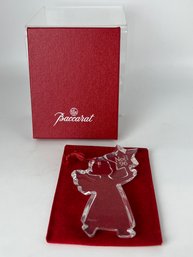 Baccarat Crystal Noel 1996 Holiday Ornament