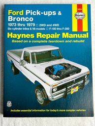 Vintage 1973-1979 Haynes Repair Manual
