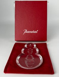 Baccarat Crystal Noel 1989