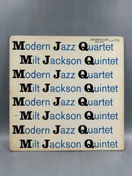 The Milt Jackson Quintet MJQ Vinyl Record