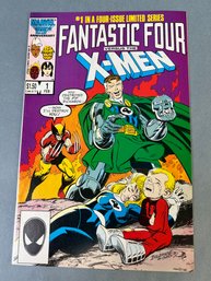 The X-men Vs Fantastic Four Number 1.