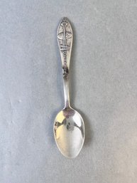 Sterling Silver Spoon From Seattle With Space Needle.