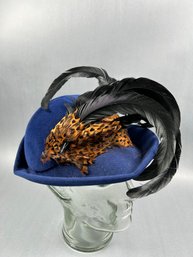 Lydia New York Hat With Feathers