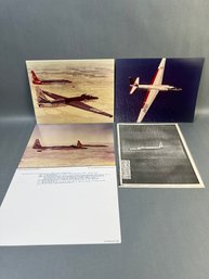 3 Vintage Photos Of U-2 With Info.