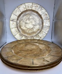 Kim Seybert Capiz Plate Chargers