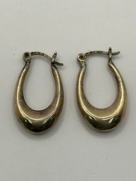 Sterling Pierced Earrings  Marked 925