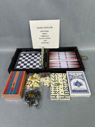 5 Games In One Small Box With Instructions