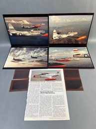 4 Vintage Of A NT-33a With Negatives And Info.