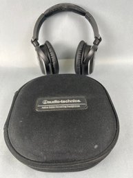 Audio Technica Quiet Point Noise Cancelling Headphones.