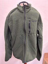 Green Timberland XL Fleece Jacket.